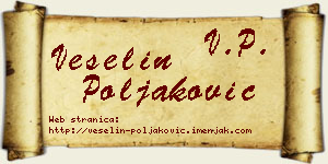 Veselin Poljaković vizit kartica